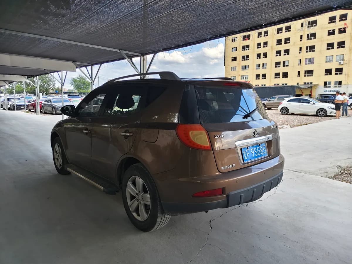 Geely GX7 2012 1.8L 5