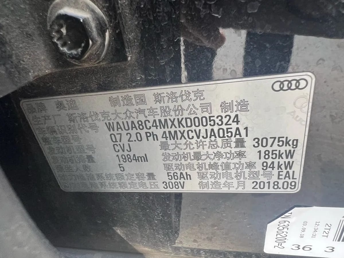 Audi Q7 2019 55 e-tron 10